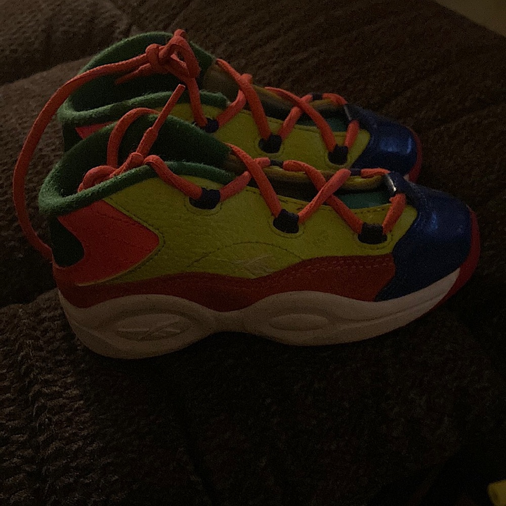 Colorful Reebok toddler size 10
